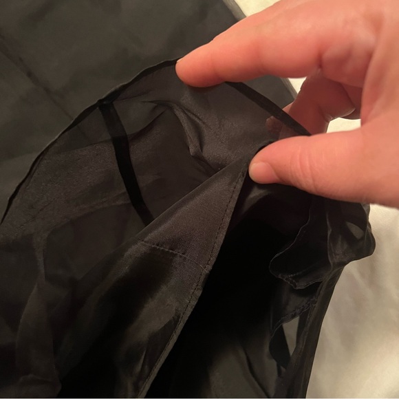 NWT Ann Taylor 100% silk fully lined v neck beaded dress. Size 14. - Picture 7 of 15